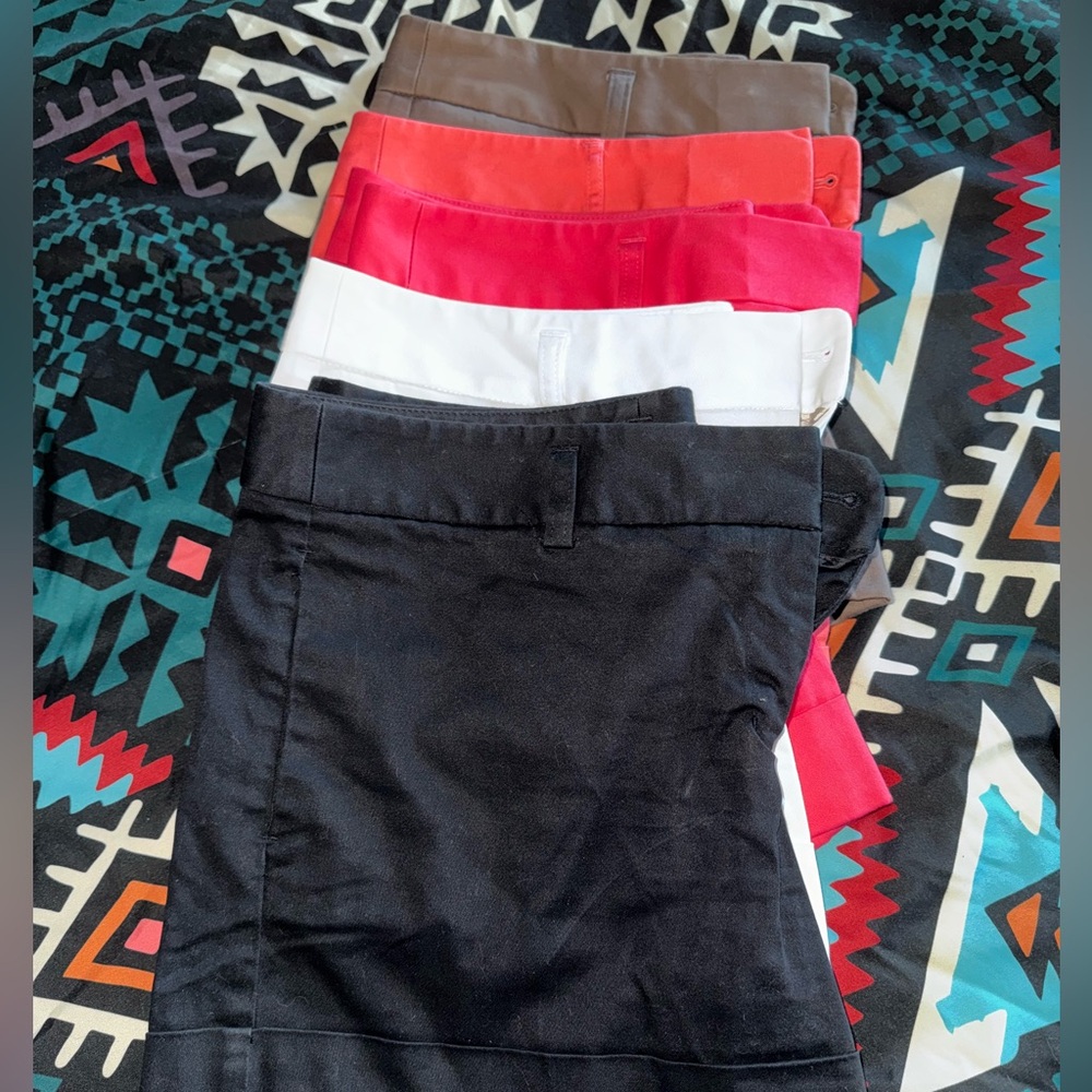 5 total…size 6 express editor shorts, excellent condition